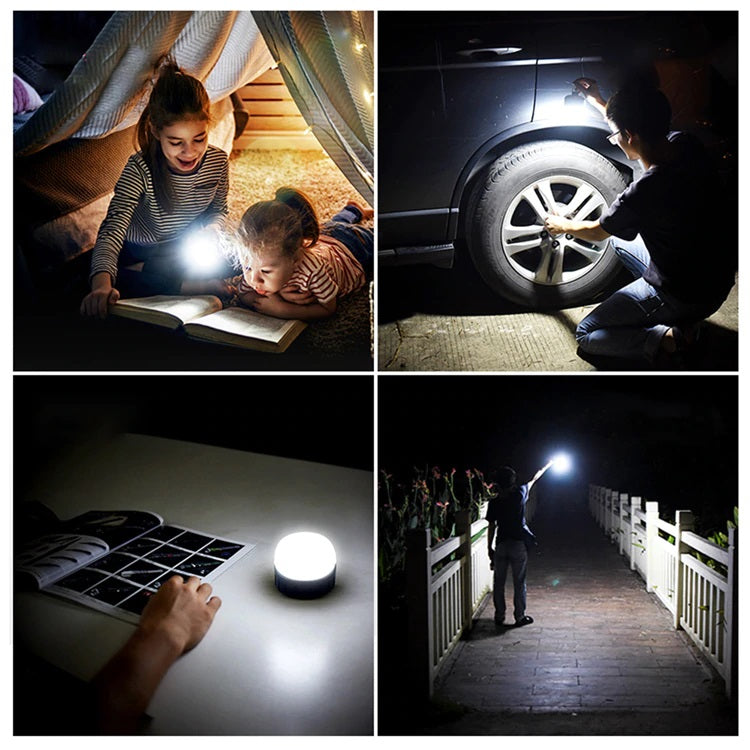 Portable Lantern Camping Lamp Waterproof with Hang Magnet. 7200 mAh rechargeable battery.