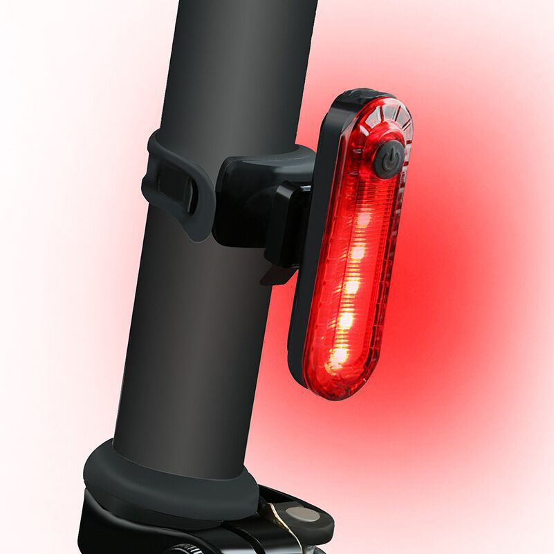 Bicycle Front Light Set Waterproof. USB Rechargeable 4000mAh With Horn. Rear Light Included