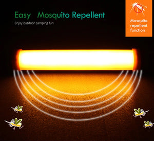 Camping Flashlight Lantern Waterproof. 2200 mAh Rechargeable Battery. Powerbank Function